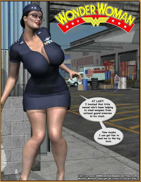 Wonder Woman vs The Arms Dealer- MrX page 1 full