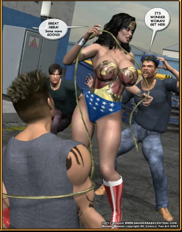 Wonder Woman vs The Arms Dealer- MrX page 6 full