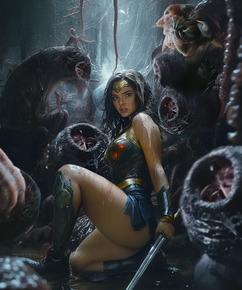 Superheroine vs Carnictis page 10 full