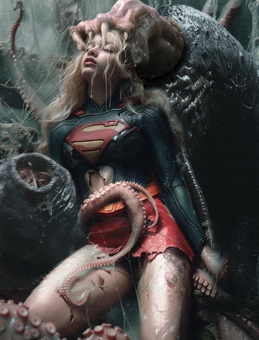 Superheroine vs Carnictis page 3 full