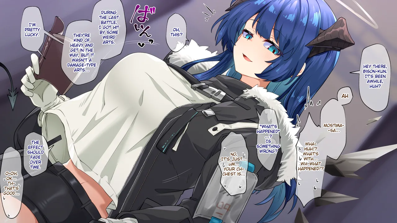 Mostima x Bison Sakusei Paizuri | Mostima x Bison Semen Milking Paizuri page 1 full