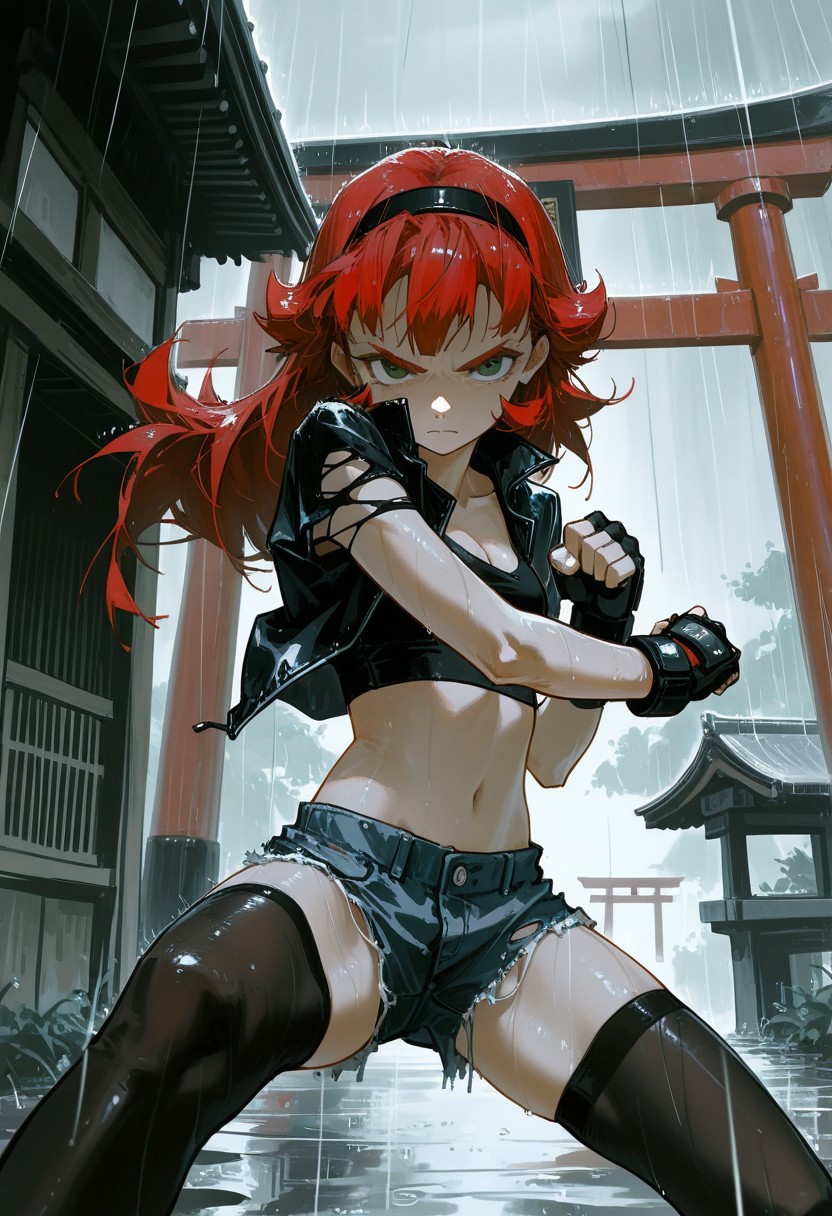 MARTIAL ARTS POV – CROP TOP NAVEL RAIN page 10 full