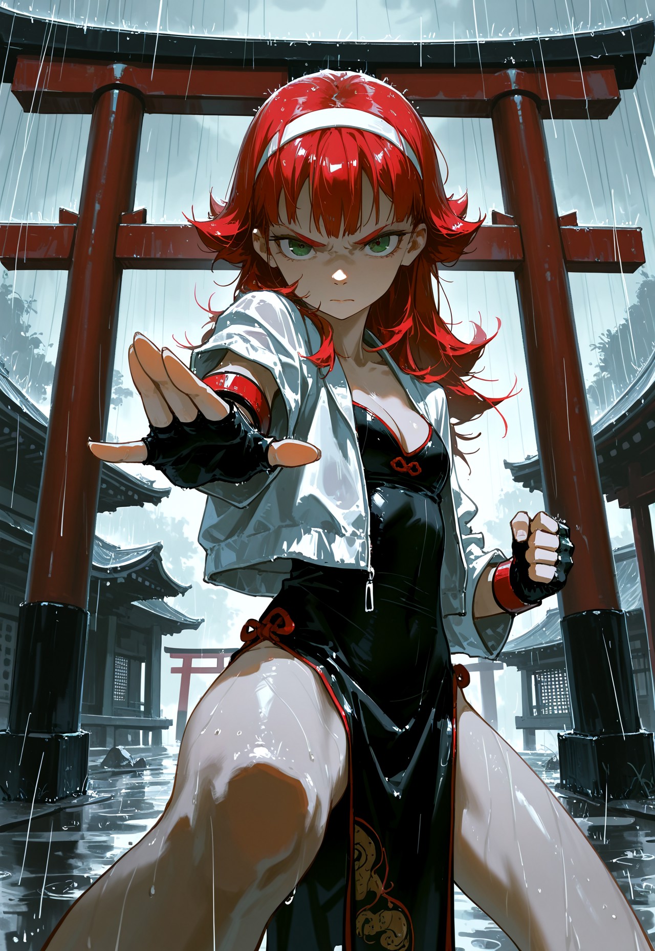MARTIAL ARTS POV – CROP TOP NAVEL RAIN page 5 full