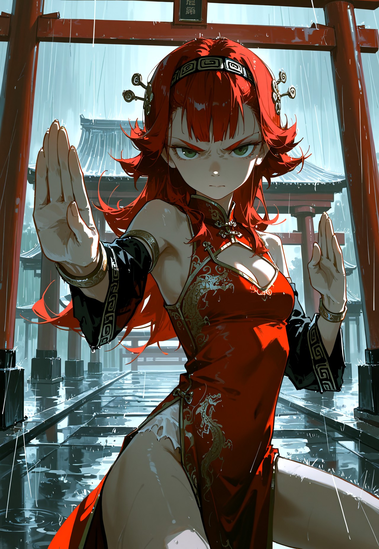 MARTIAL ARTS POV – CROP TOP NAVEL RAIN page 6 full