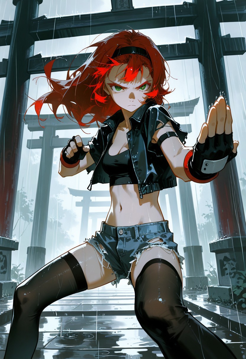 MARTIAL ARTS POV – CROP TOP NAVEL RAIN page 9 full