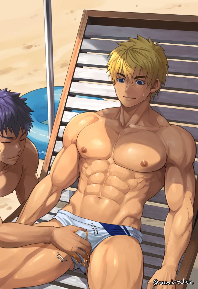 こうなりゃオイル塗るっきゃねぇ page 4 full