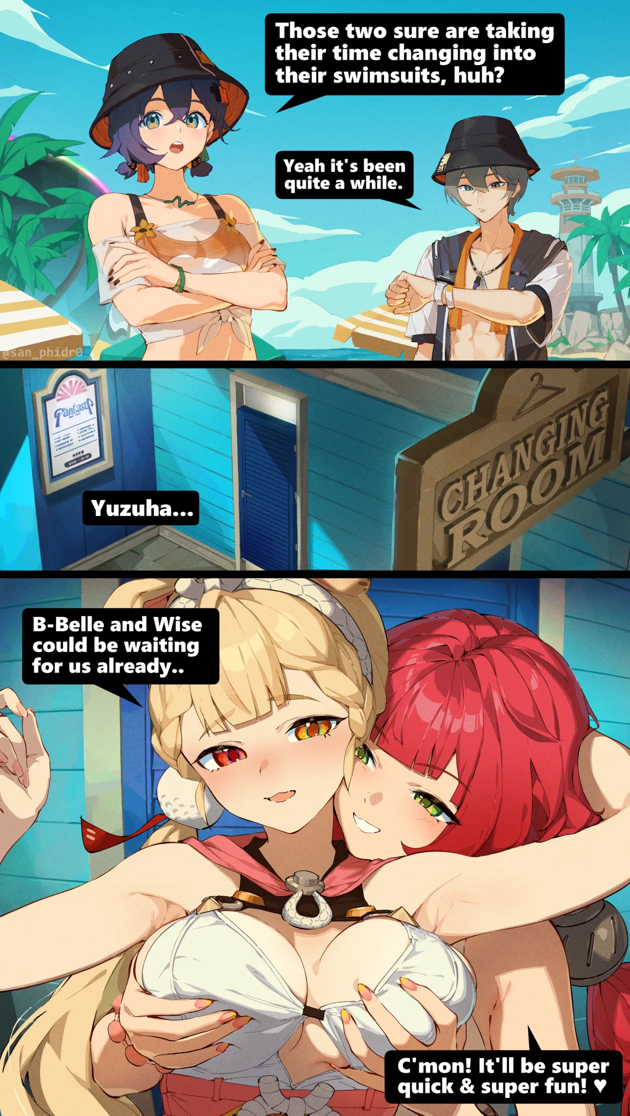 Alice &amp; Yuzuha 1 page 1 full