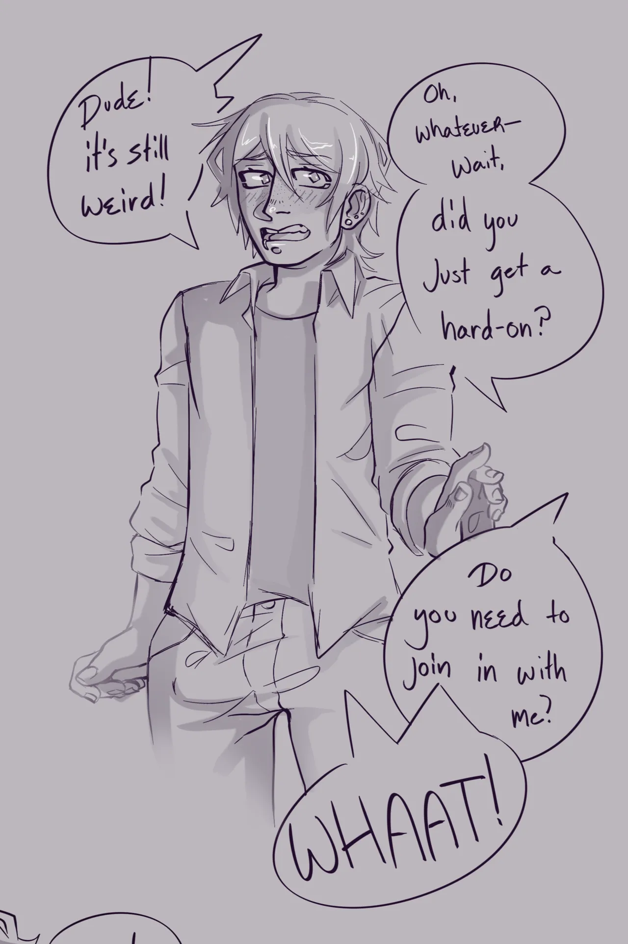 disturbedchatte kinktober "heterophilia" page 4 full