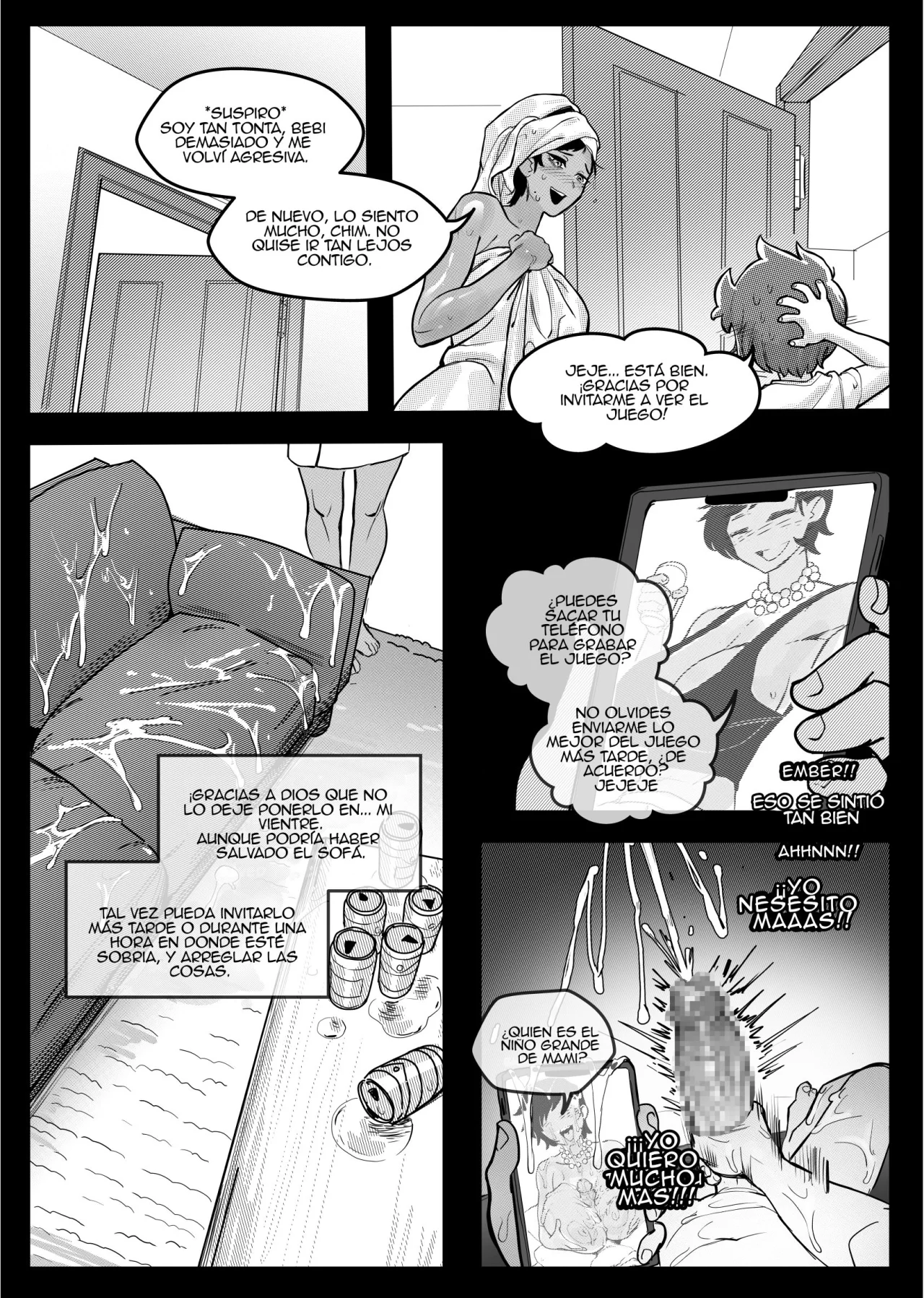Ember y Avira ¡Caos de Mono! Agradable page 7 full
