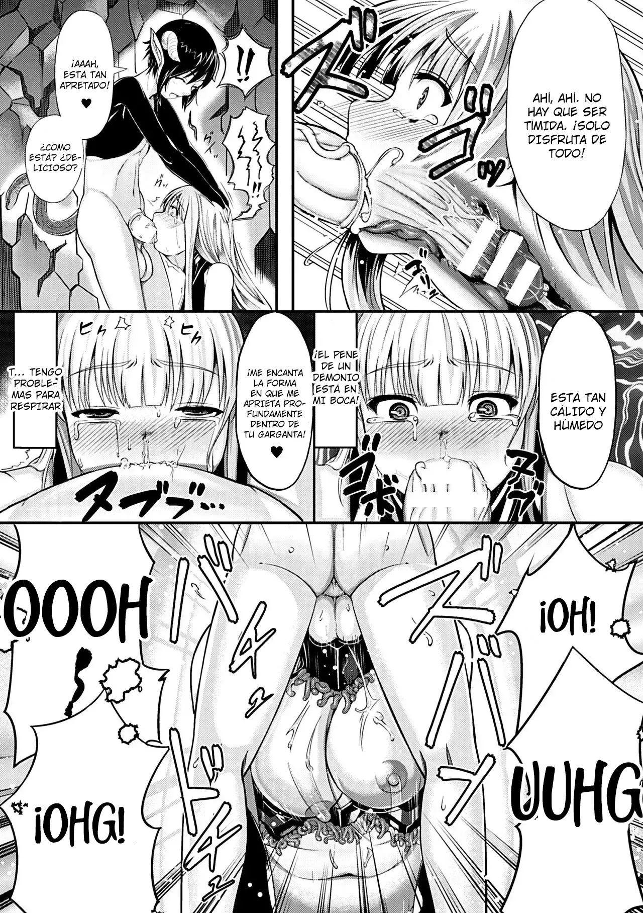 Daraku Kishi Iria ~Koakuma no Wana~｜La Caballera Corrompida Iria ~Por la Trampa del Peque o Demonio~ page 9 full