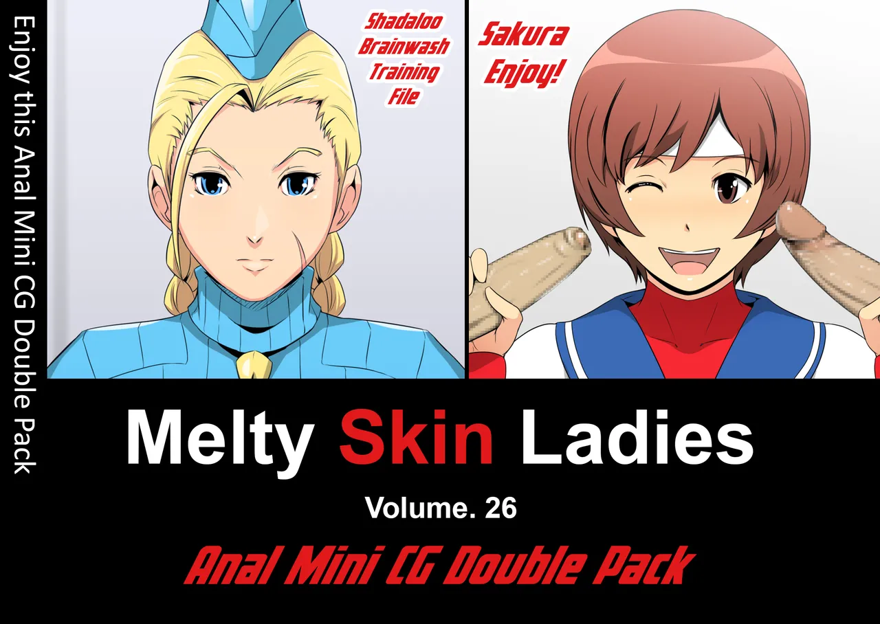 Melty Skin Ladies Vol. 26 - Anal Mini CG Double Pack page 1 full