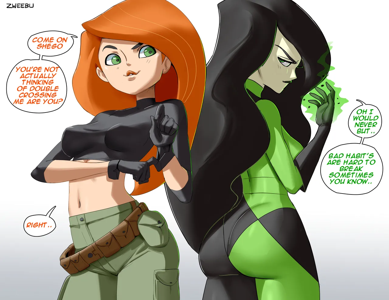 Kim Possible - Kim &amp; Shego page 2 full