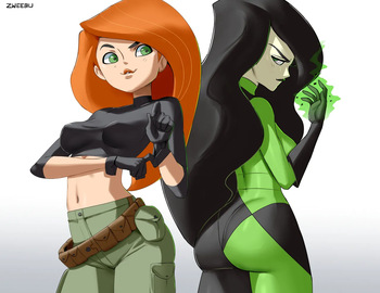 Kim Possible - Kim &amp; Shego cover