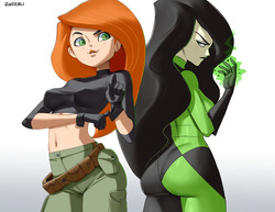 Kim Possible - Kim & Shego