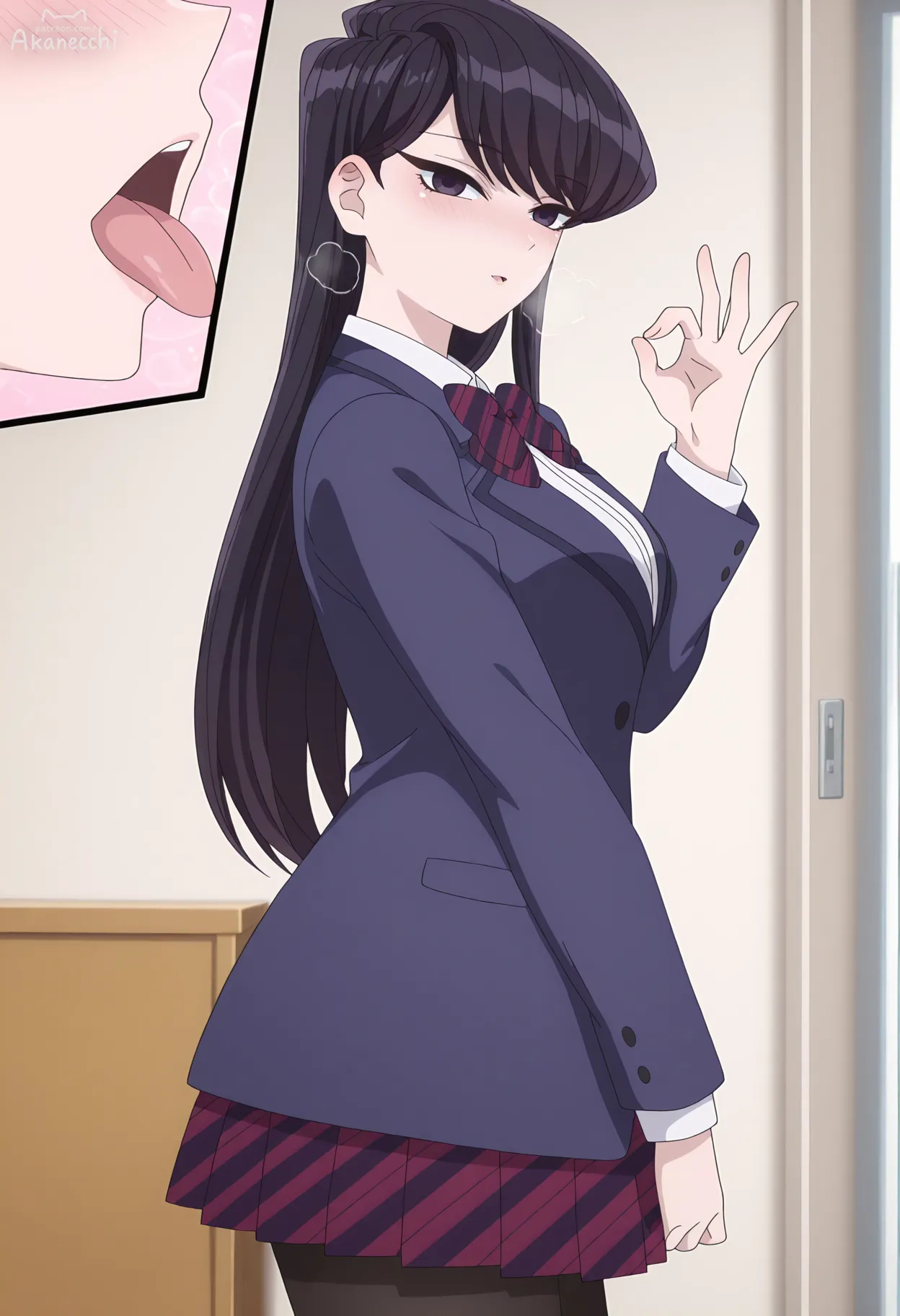 Shouko Komi // 古見 硝子 | Komi-san wa, Comyushou desu. page 6 full