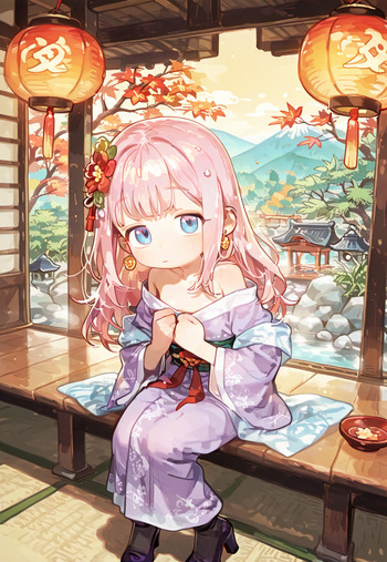 CHIKA'S OFF SHOULER - RYOUKAN STAY cover