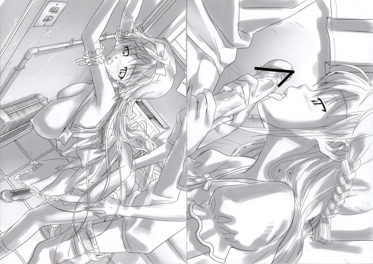 彼女×彼女×彼女 八宝備仁アートワークス とらのあな特典冊子 page 3 full