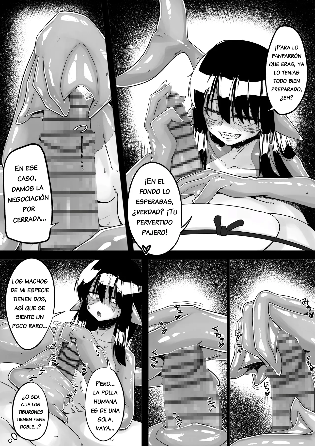 Same Musume to Eroi Koto Suru | Haciendo cosas eroticas con una chica tiburon page 8 full