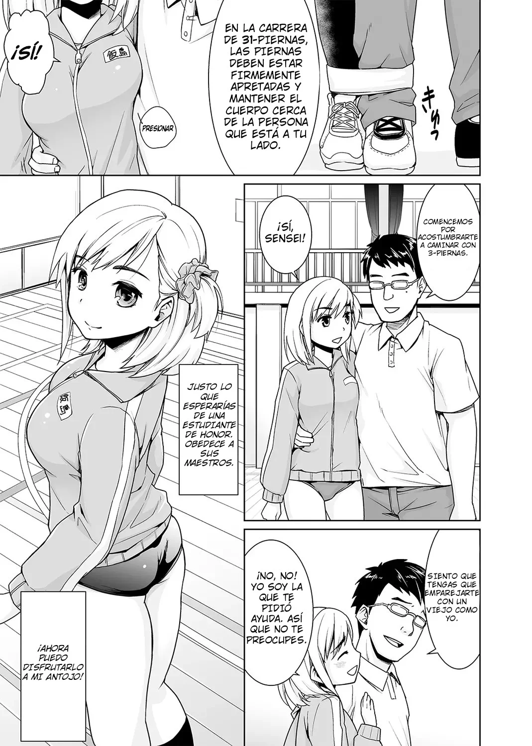 Sukebe Taiiku Kyoushi no Houkago Kairaku Choukyou Lesson Ch. 1-4｜Las Placenteras Lecciones de Entrenamiento Extraescolar del Pervertido Profesor de Educación Física Cap. 1-4 page 5 full