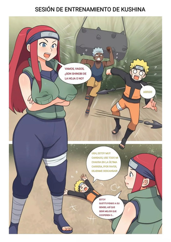 Sesion de entrenamiento con Kushina cover