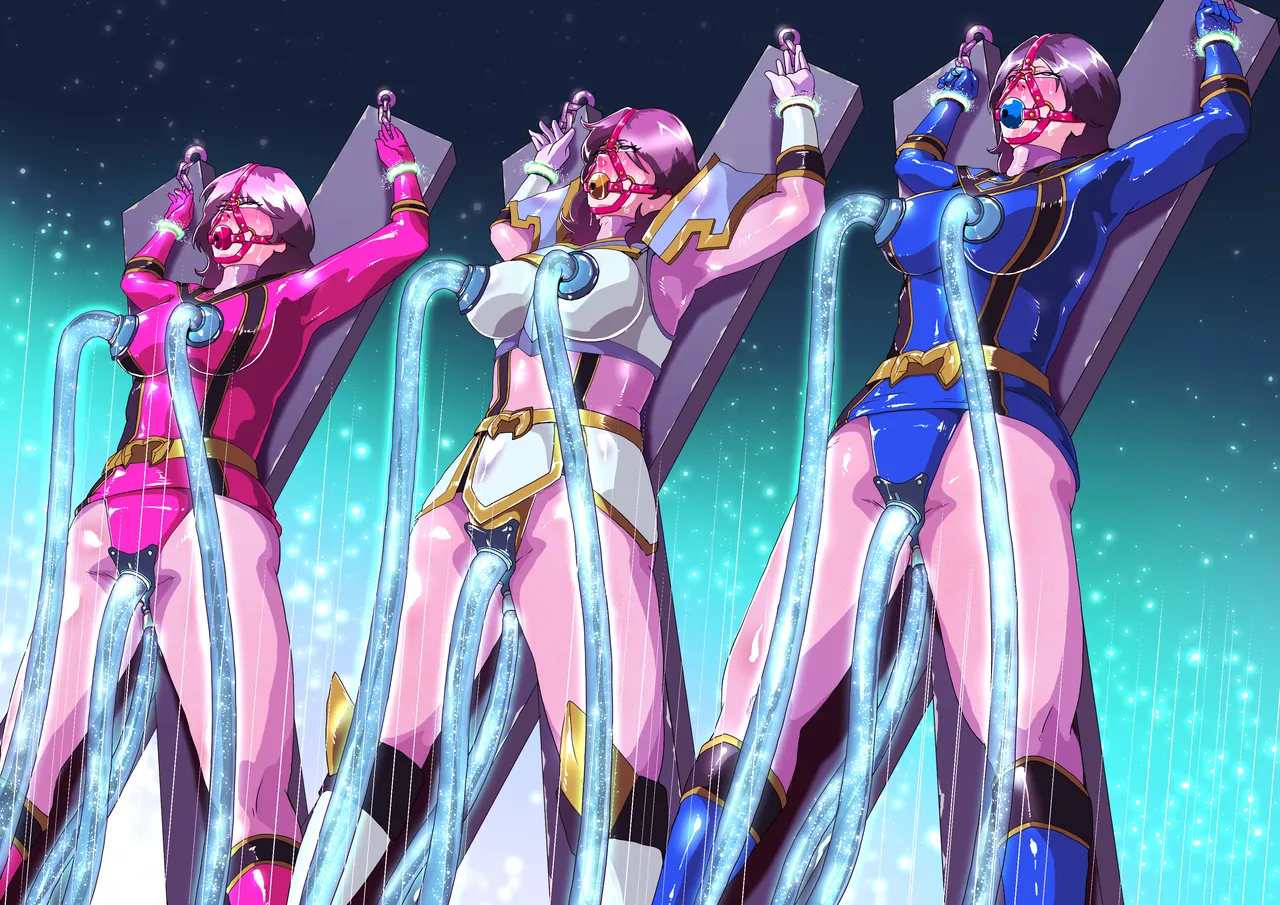 マジレンヒロイン磔刑！エネルギー吸引！変身半解除！ page 5 full