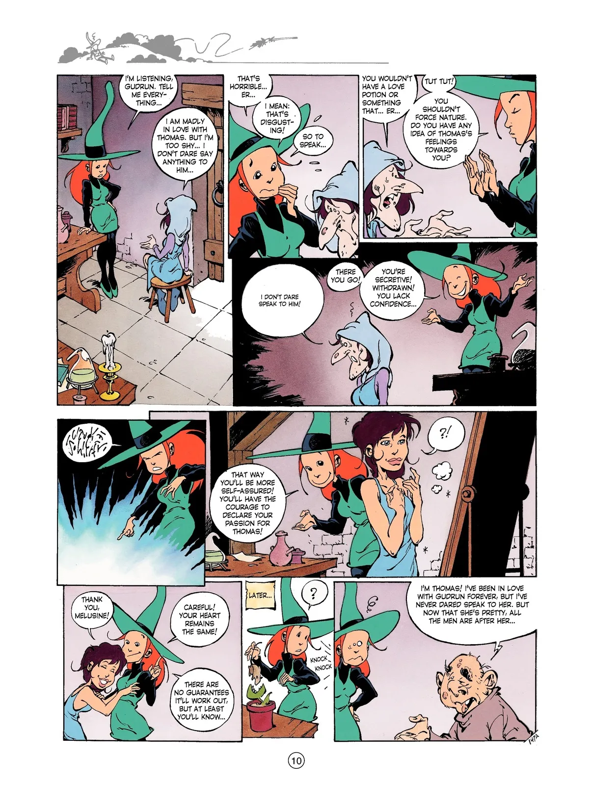 Mélusine #05 - Gilson &amp; Clarke - Love Potions, 1998 page 10 full
