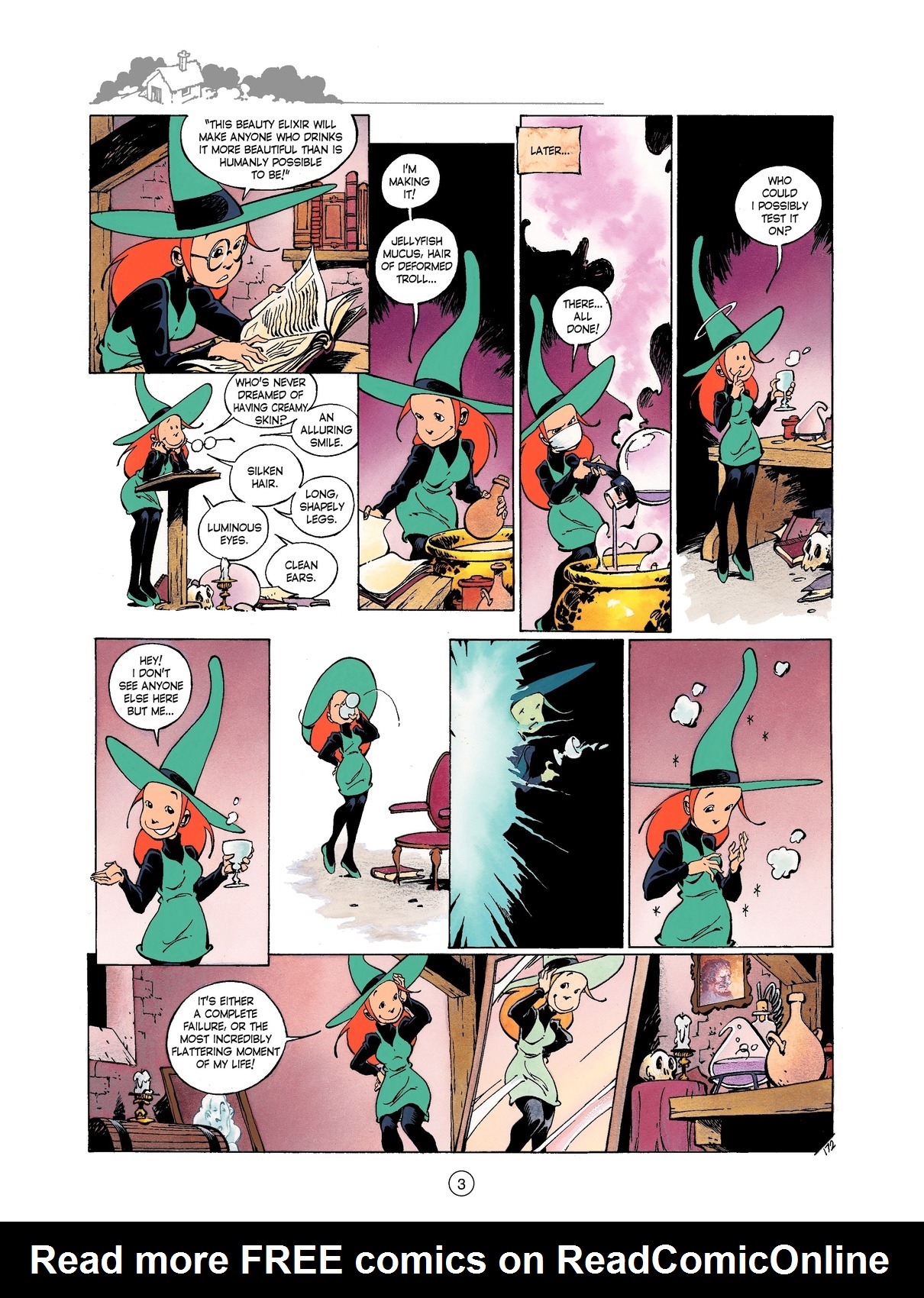 Mélusine #05 - Gilson &amp; Clarke - Love Potions, 1998 page 3 full
