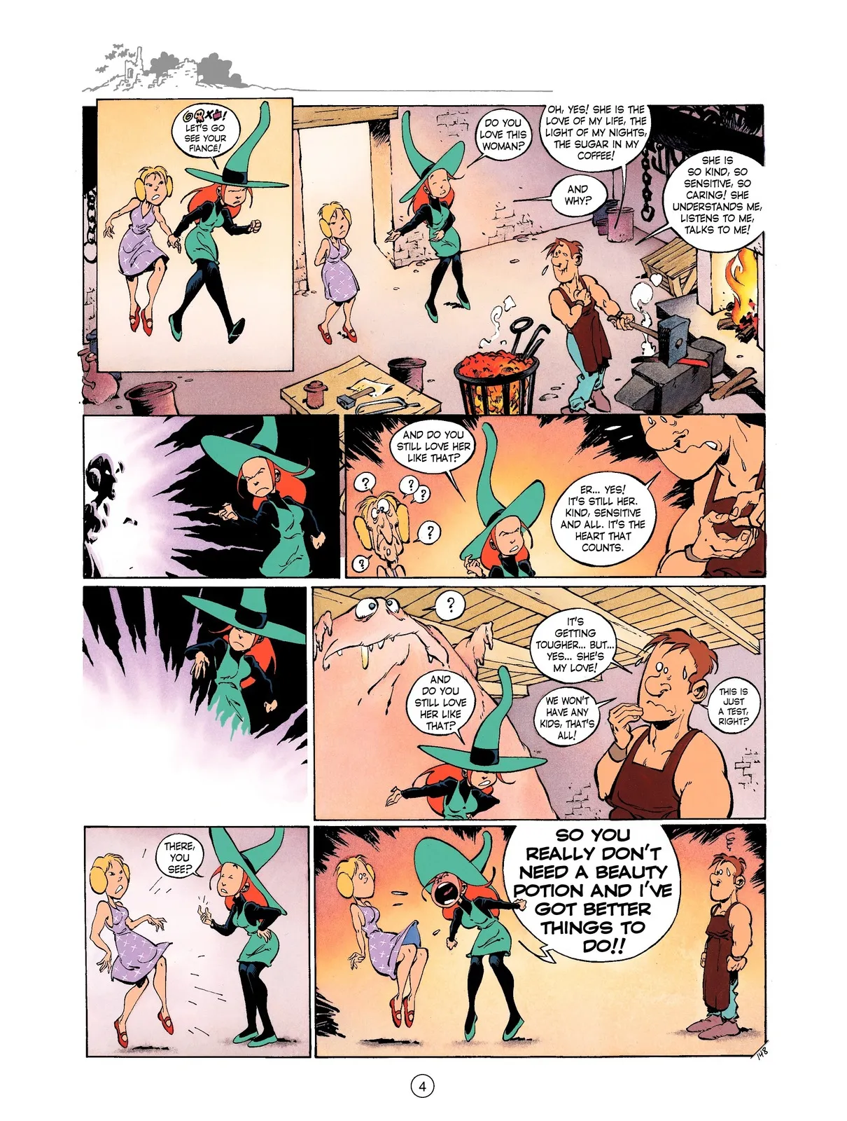 Mélusine #05 - Gilson &amp; Clarke - Love Potions, 1998 page 4 full