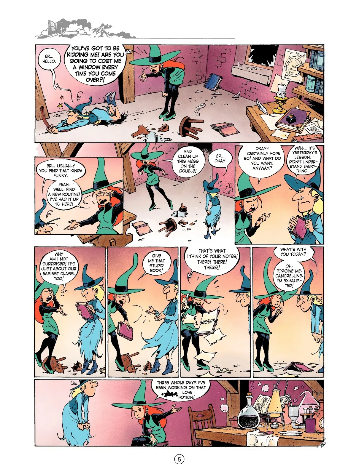 Mélusine #05 - Gilson &amp; Clarke - Love Potions, 1998 page 5 full
