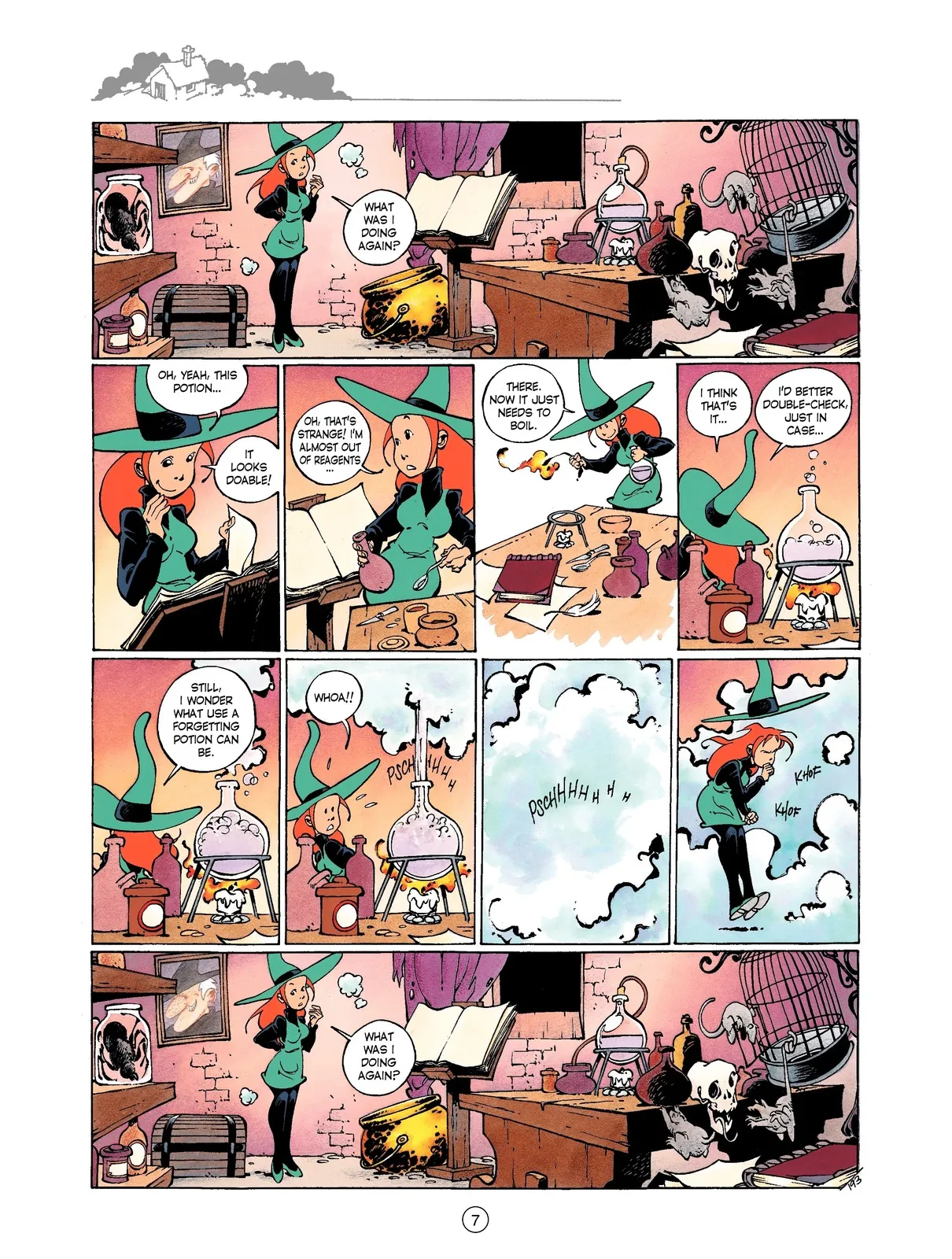 Mélusine #05 - Gilson &amp; Clarke - Love Potions, 1998 page 7 full