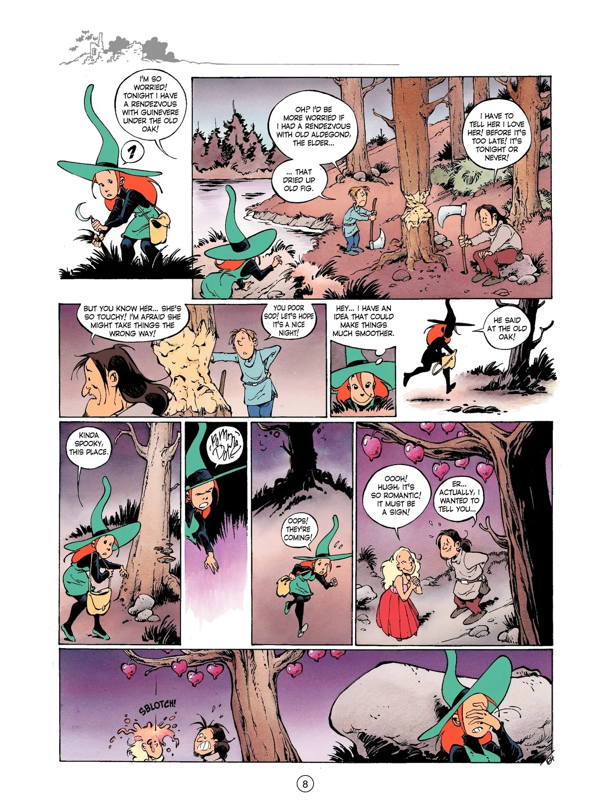Mélusine #05 - Gilson &amp; Clarke - Love Potions, 1998 page 8 full
