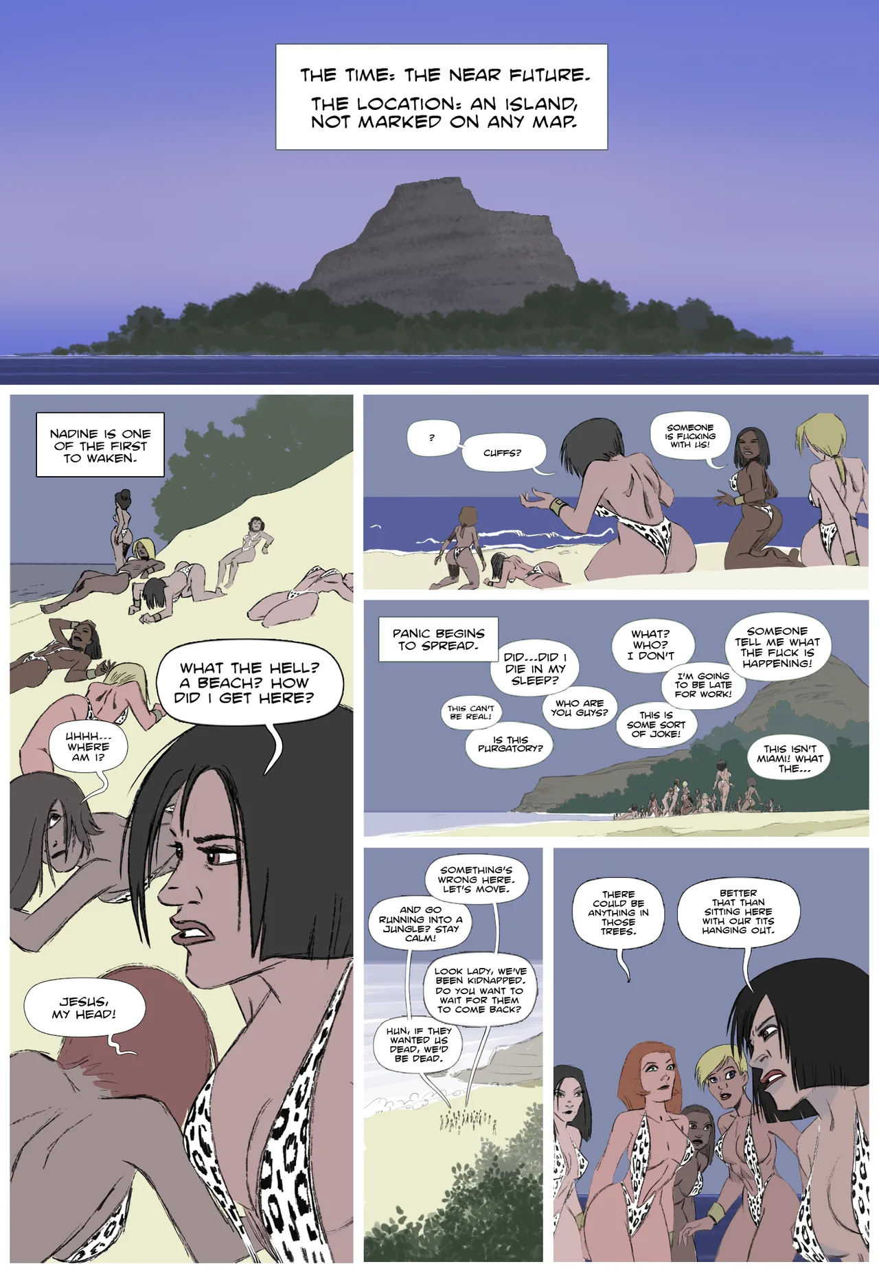 Nadine Varna - Book 1: Woman Hunt page 2 full