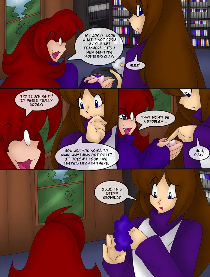 Modeling Slime Girl page 1 full