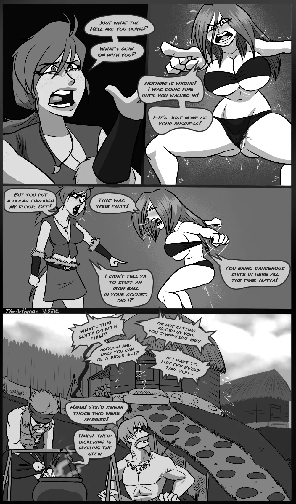 Claws of the Badger page 2 full