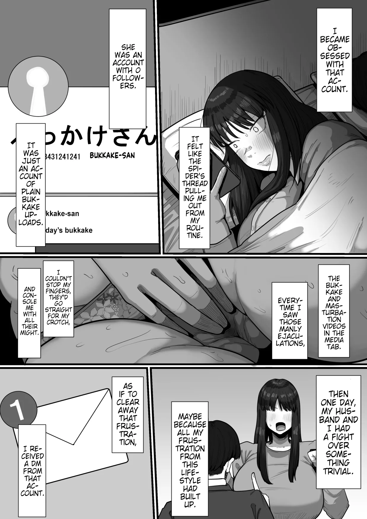 35-sai Otameshi Uwaki Futanari Kyokon de Acme Rikon Suru made no Kiroku | Log of a 35 Year Old, Orgasming From a Futanari’s Huge Penis, Then Getting Divorced page 6 full
