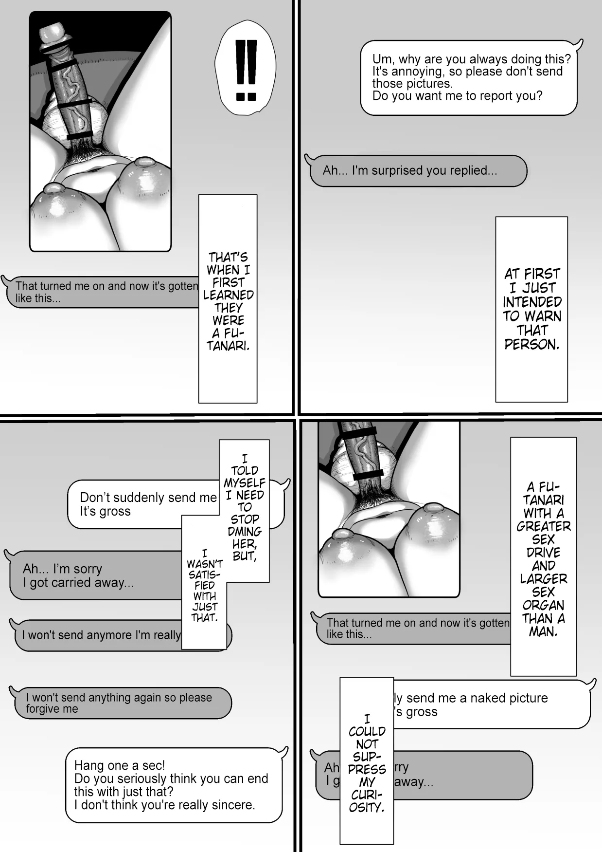 35-sai Otameshi Uwaki Futanari Kyokon de Acme Rikon Suru made no Kiroku | Log of a 35 Year Old, Orgasming From a Futanari’s Huge Penis, Then Getting Divorced page 7 full