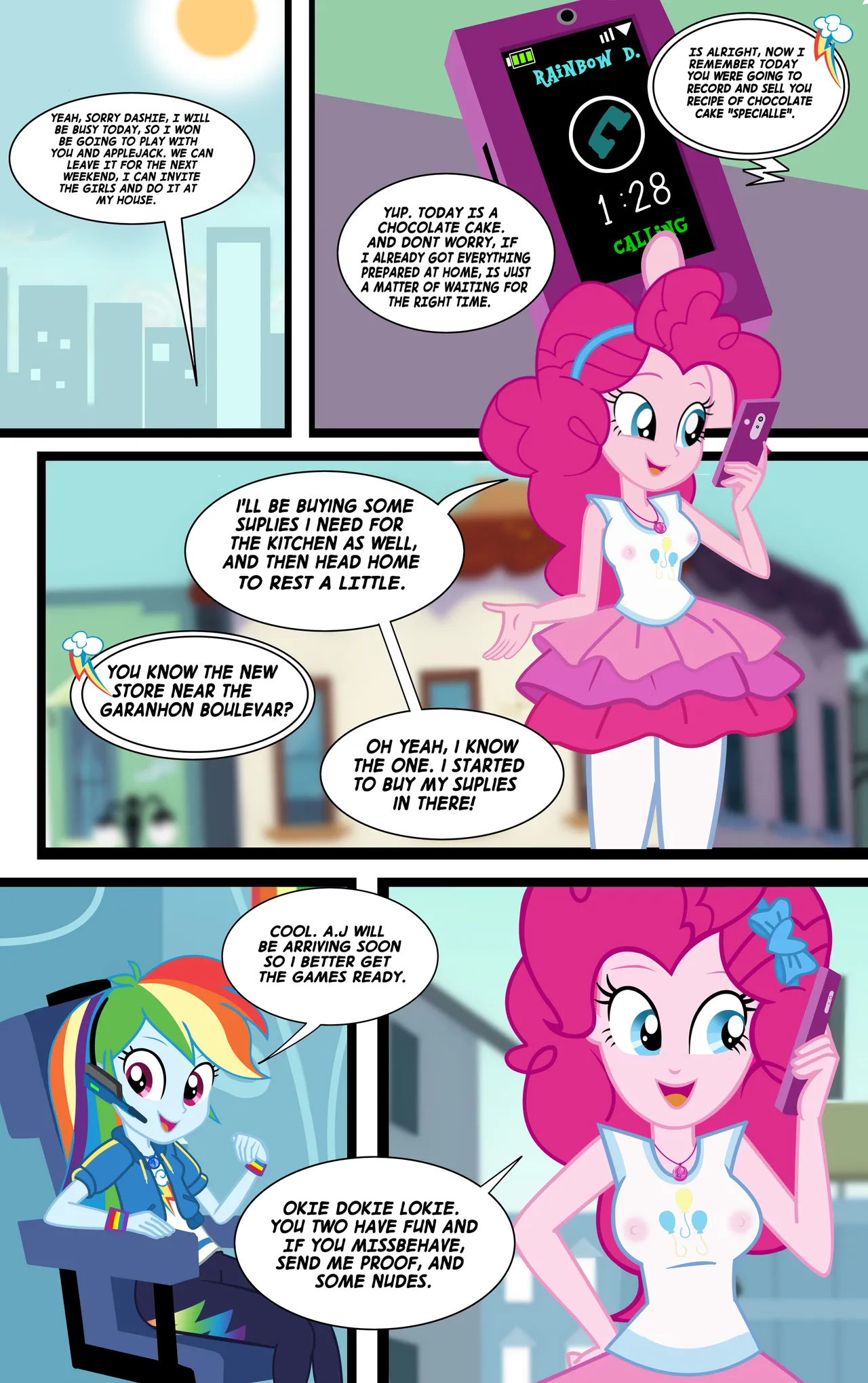 Pinkie Pie Cooking lessons page 7 full