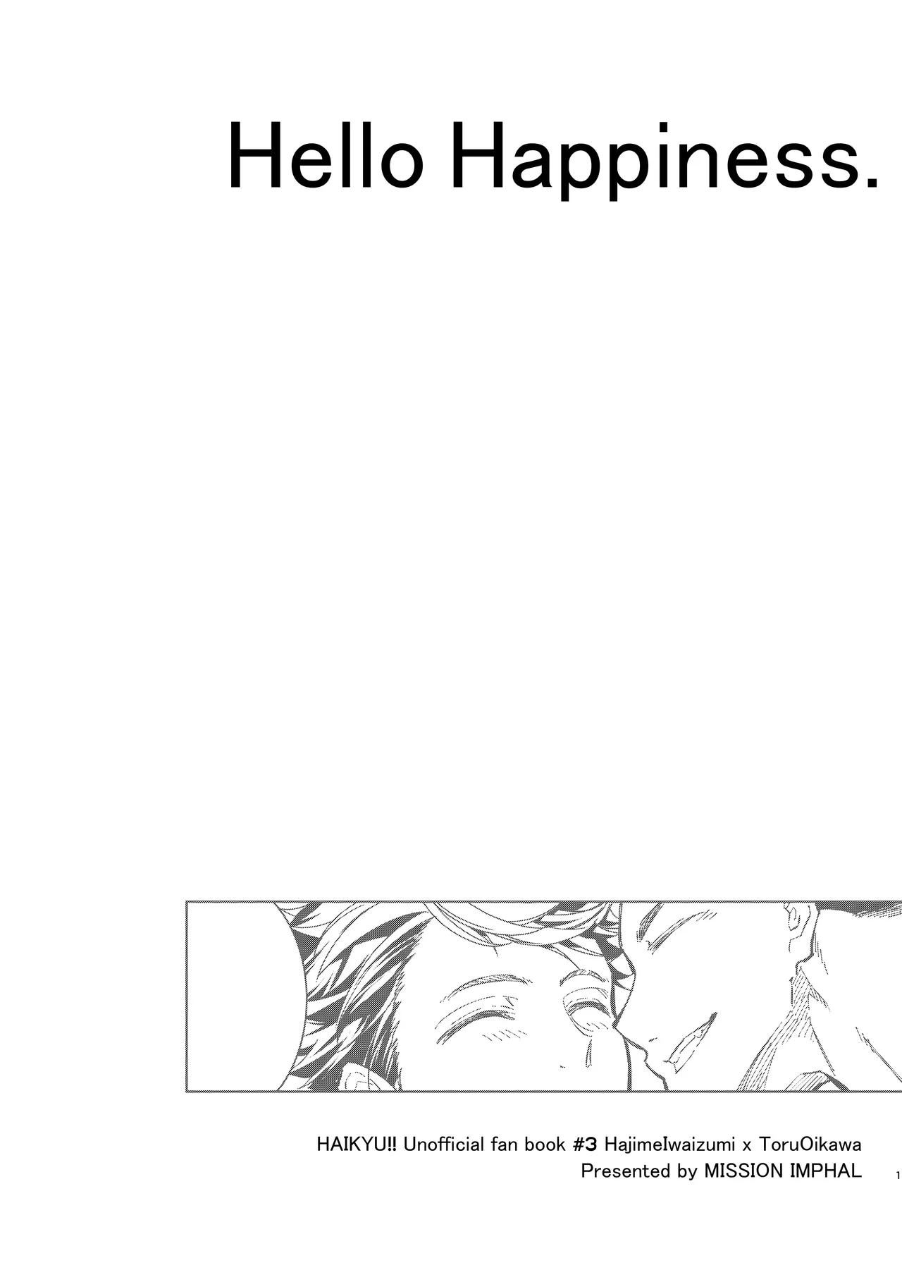 Hello Happiness - Haikyuu DJ page 1 full