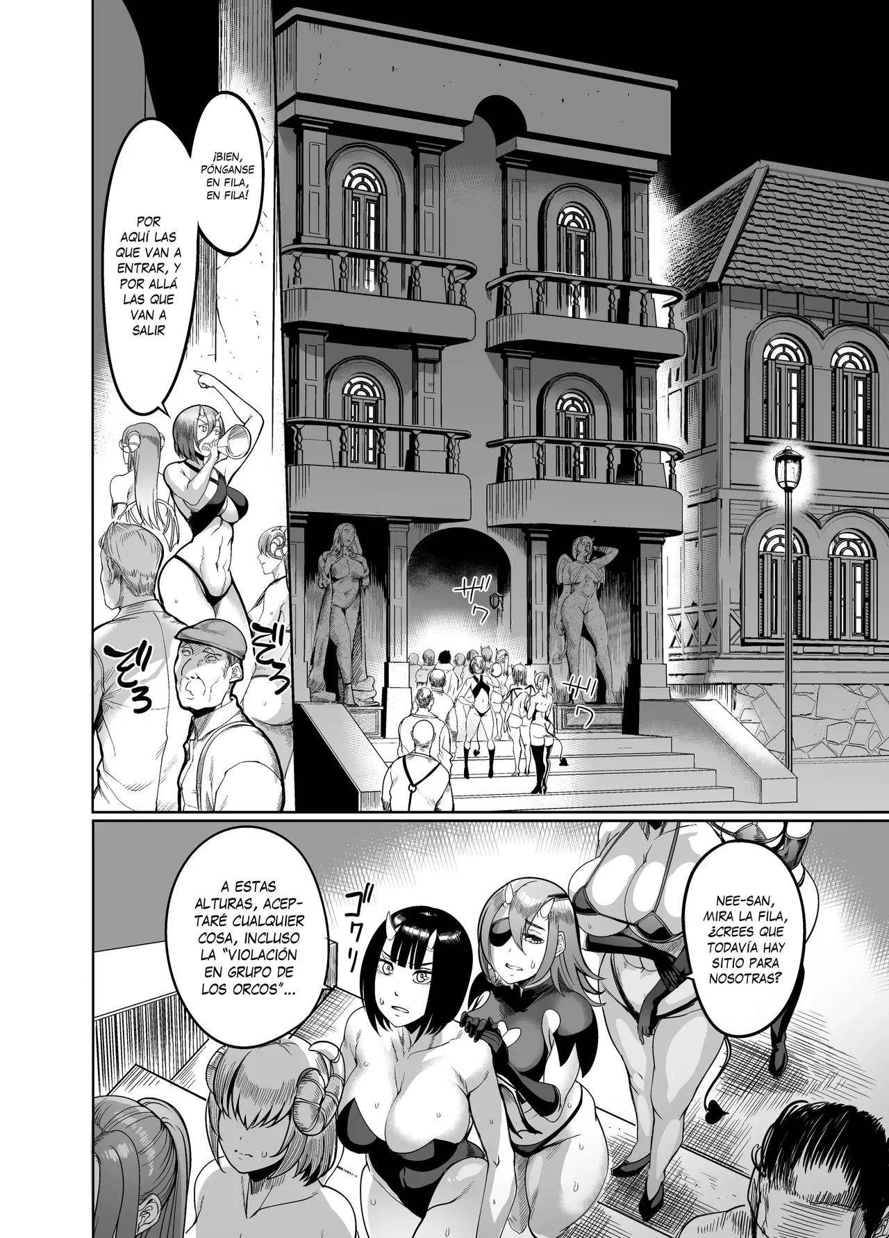 Youkoso! Succubus Machi e 4 Dosukebe Ecchi Gekijou｜¡Bienvenidos al distrito de las sucubos 4 ~teatro de sexo duro~ page 6 full