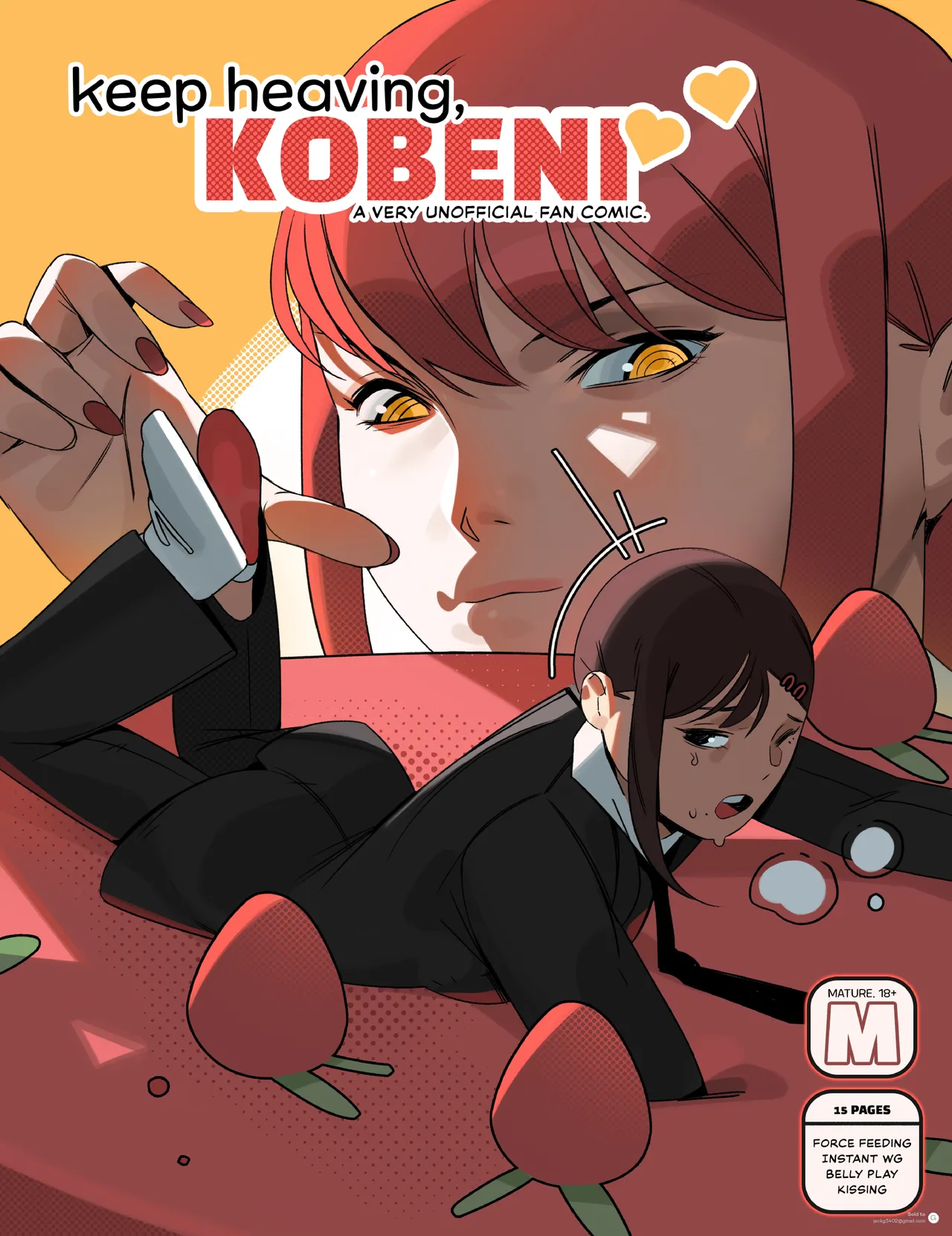 Keep heaving kobeni. page 1 full