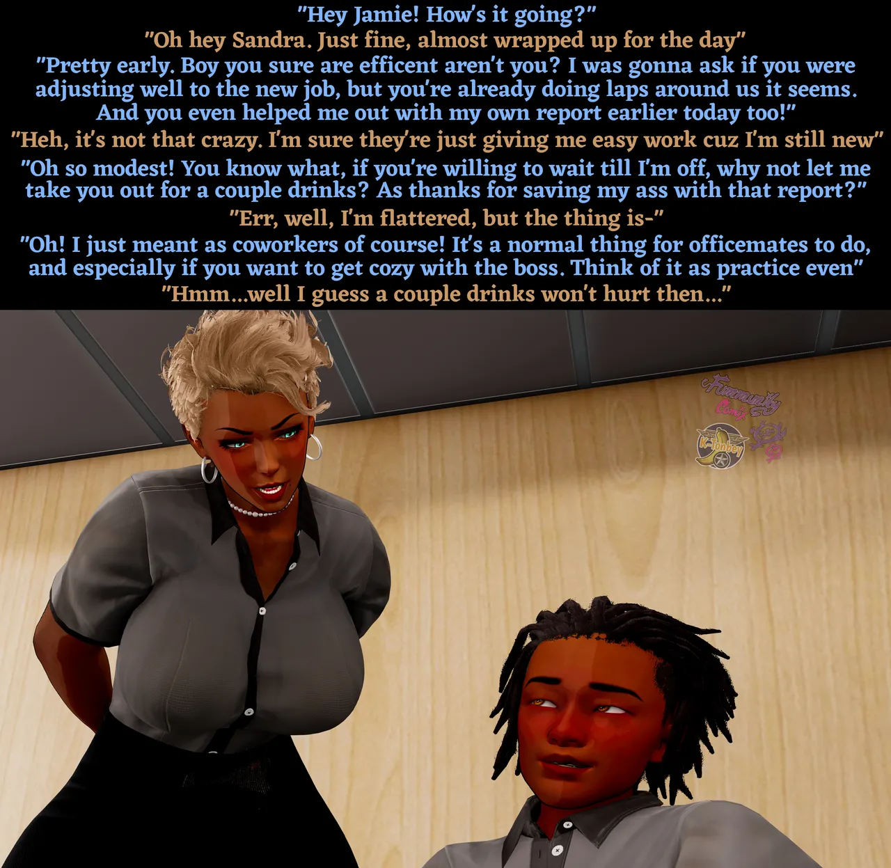 Fummunity Comix &amp; K-Tonbey: Just a Couple Drinks page 2 full