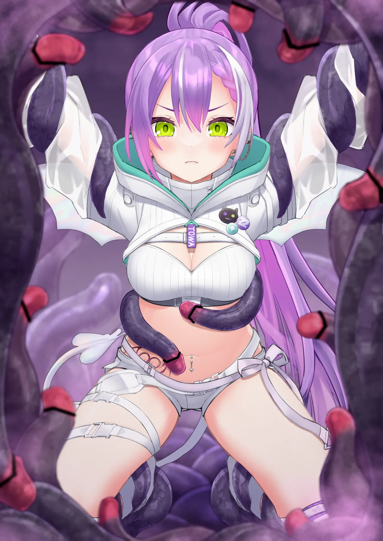 Skeb 常闇トワ 触手絵 page 2 full