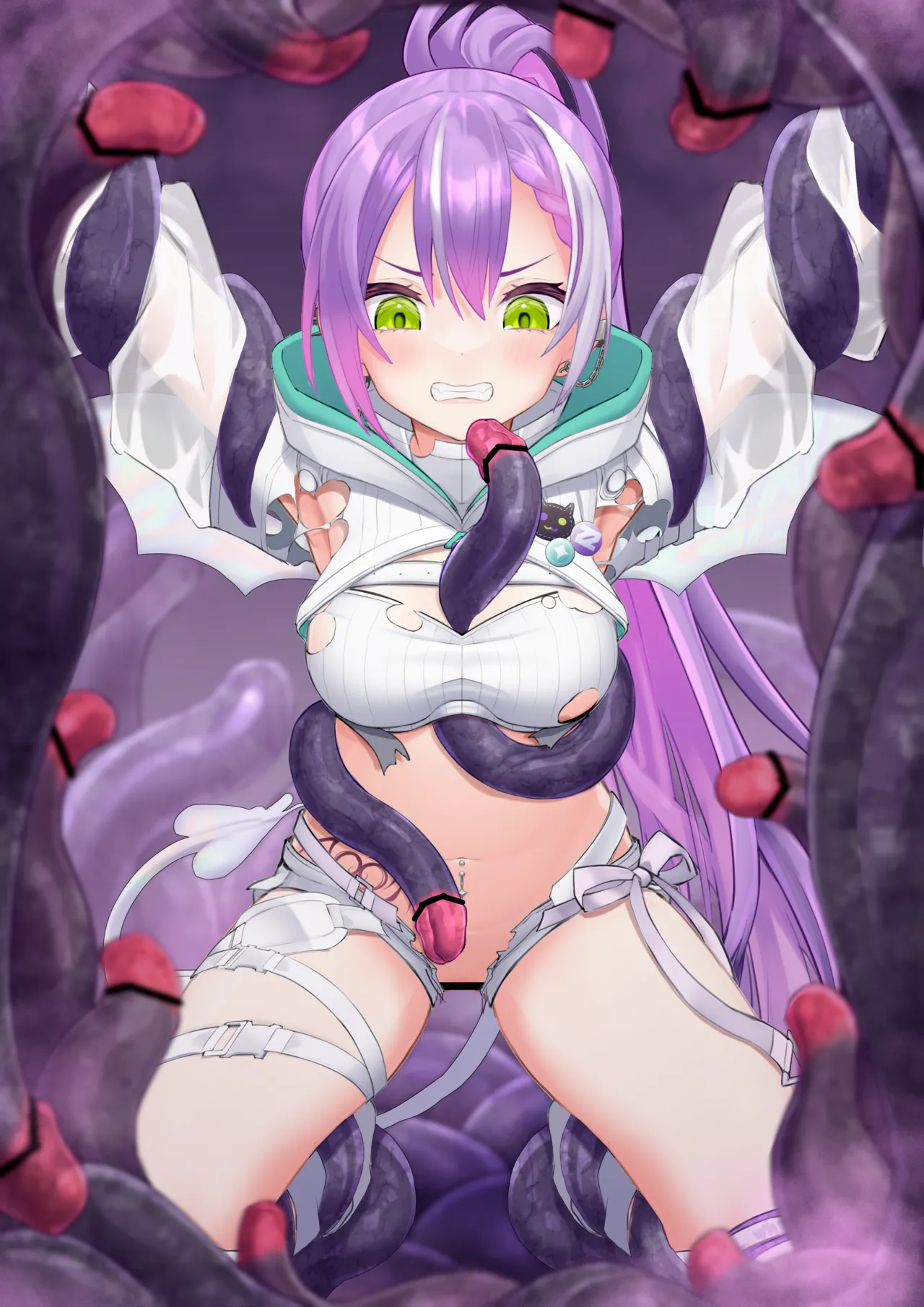 Skeb 常闇トワ 触手絵 page 3 full