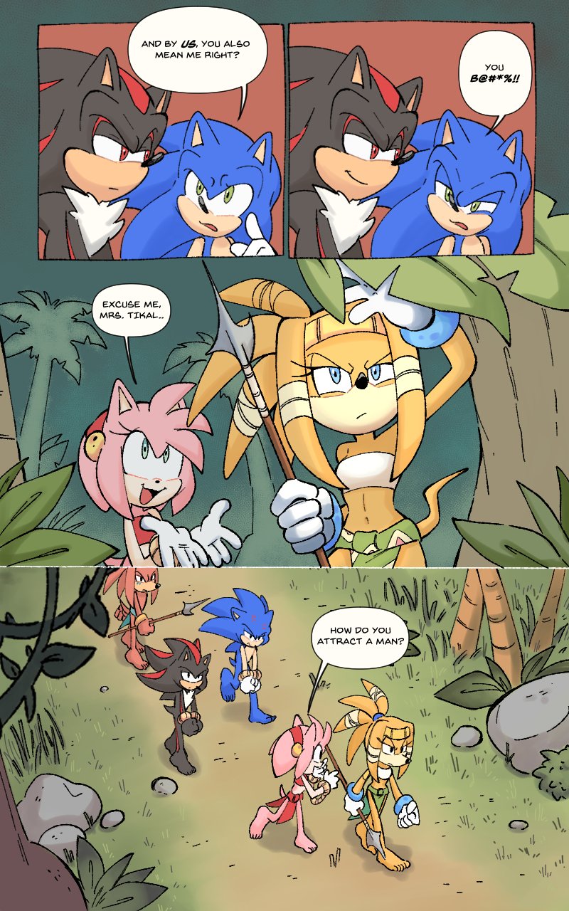 "How Do You Attract A Man"? A Sonamy/Shadamy Comic page 3 full