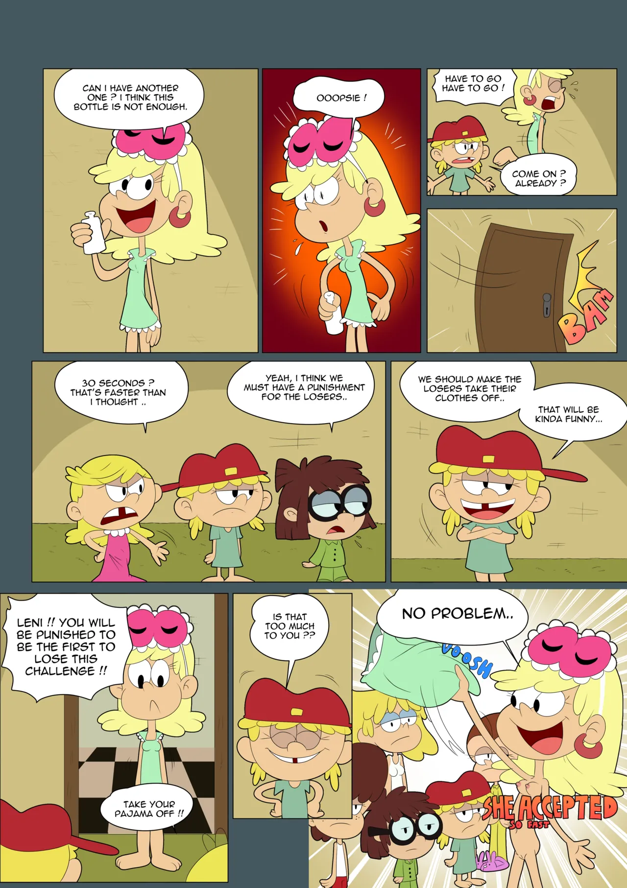 Loud House Pee Challenge page 2 full