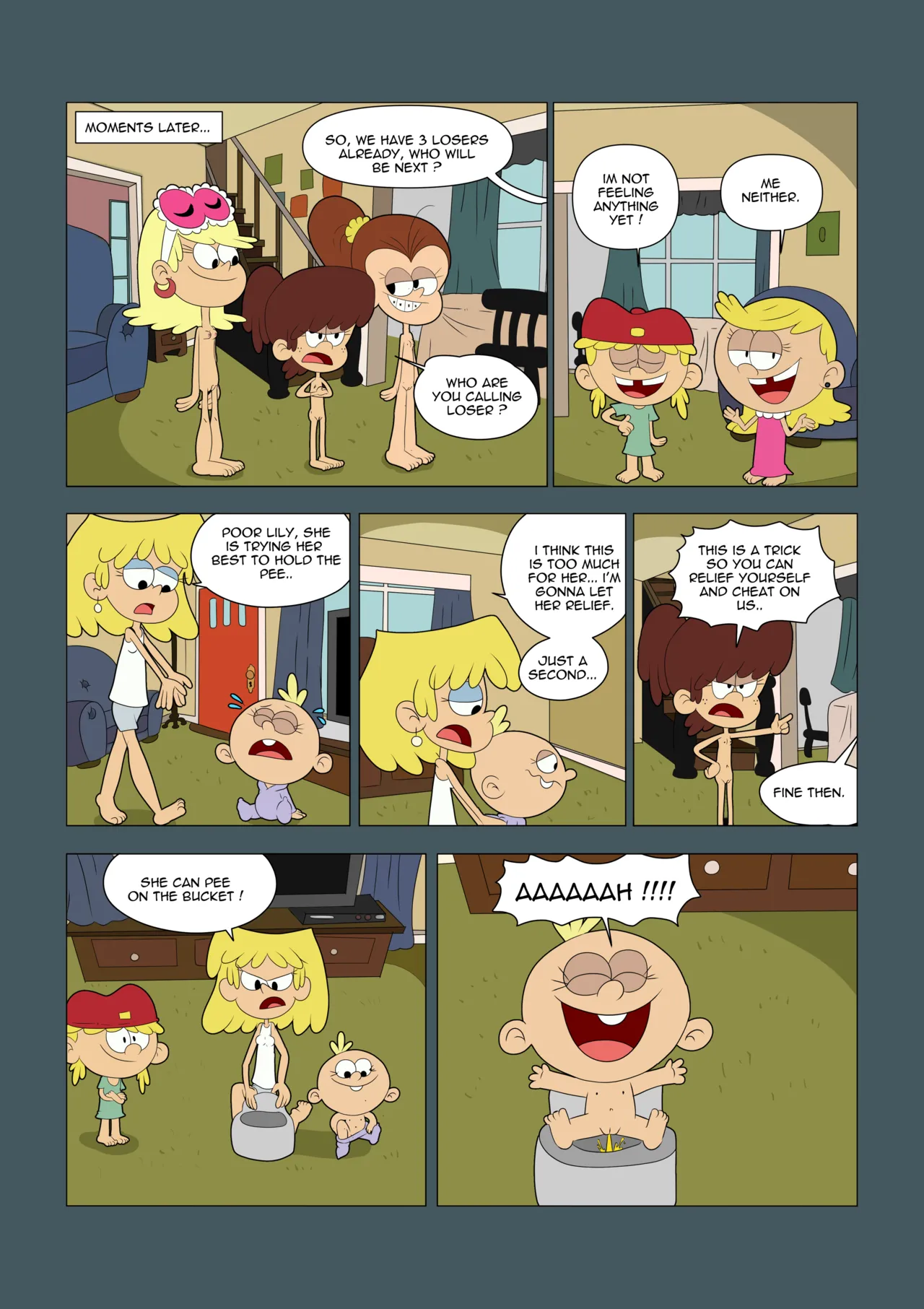 Loud House Pee Challenge page 5 full
