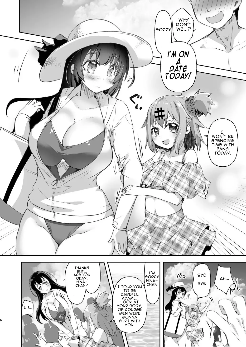 Bokki shi yasui josō kareshi to seiso-kei inran'na kyonyū kanojo page 6 full