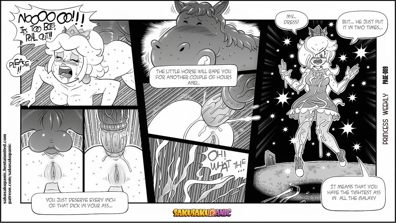 Sakurakasugano Sakusakupanic Princess Weekly #1 page 9 full