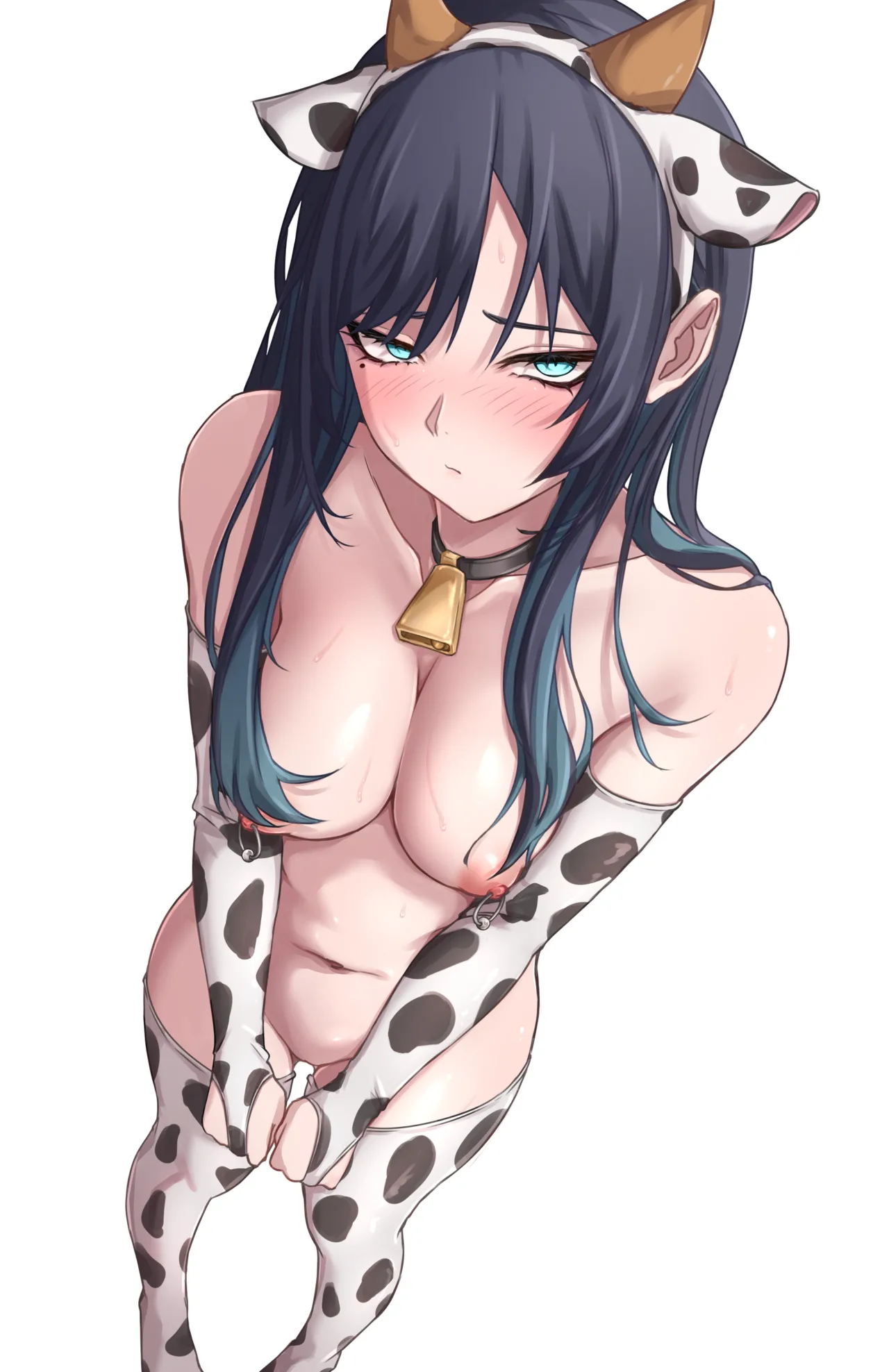 Ad〇 逆バニー・ビキニ（通常マイクロ牛柄）・乳首ピアス・ローター・落書き差分など（54枚） page 3 full