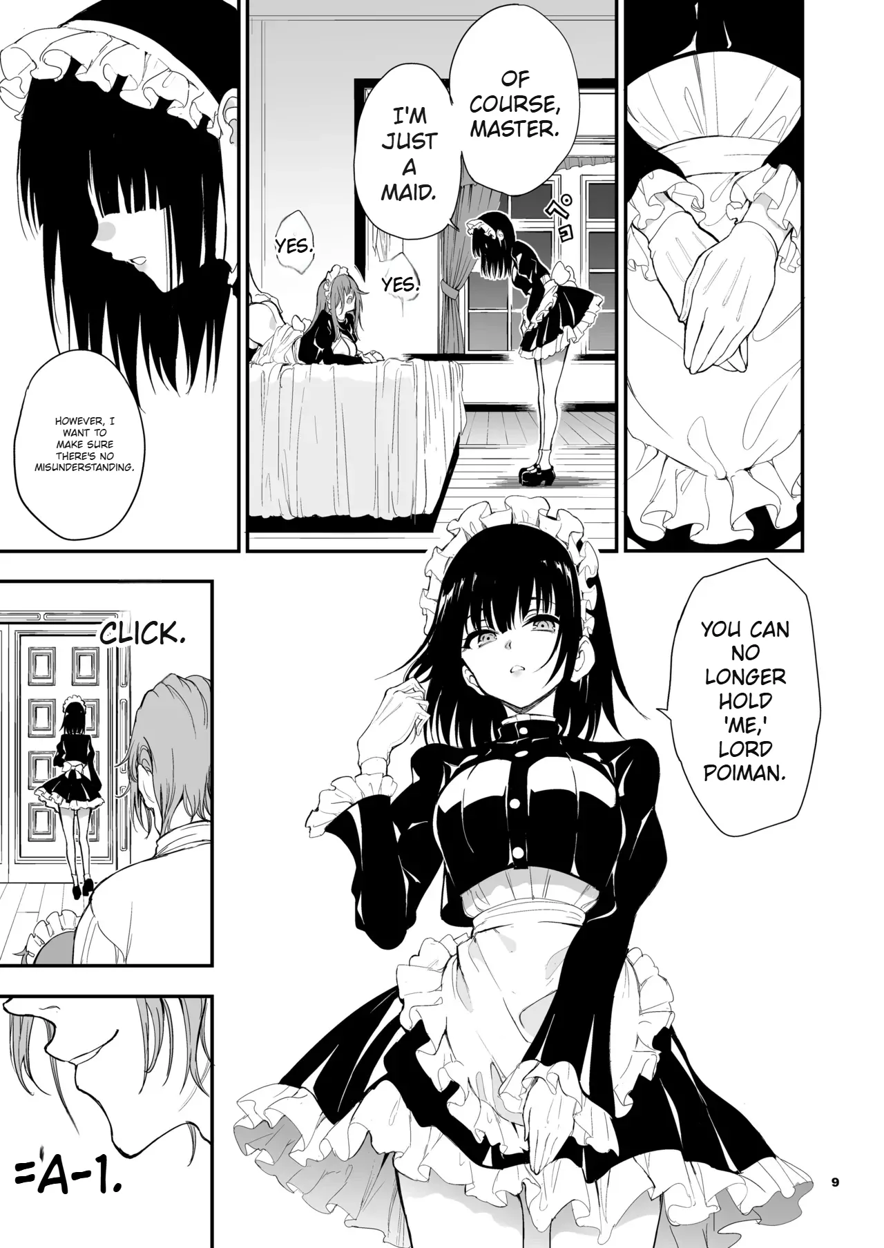 Maid Kyouiku. 8 -Botsuraku Kizoku Rurikawa Tsubaki- | 女仆教育。8 -没落貴族瑠璃川椿- page 9 full